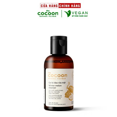 Trial size - Gel bí đao rửa mặt Cocoon 50ml giảm dầu & mụn thuần chay