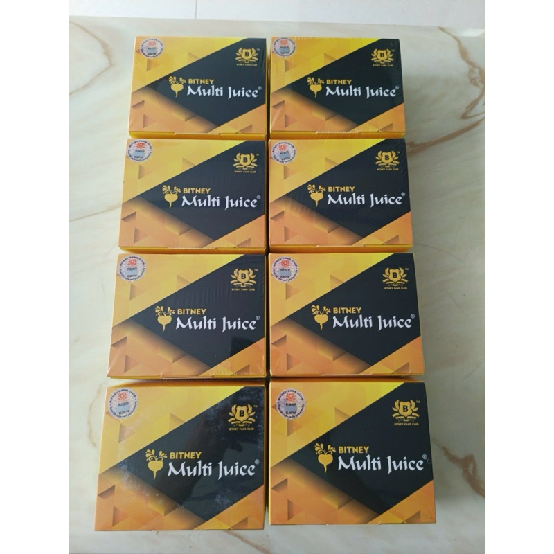 Multi Juice Bitney - Nhập khẩu Malaysia 1 hộp = 10 gói