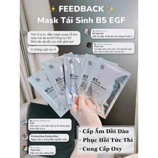 Mặt nạ B5 KR Lab - Tái sinh và dưỡng trắng da
