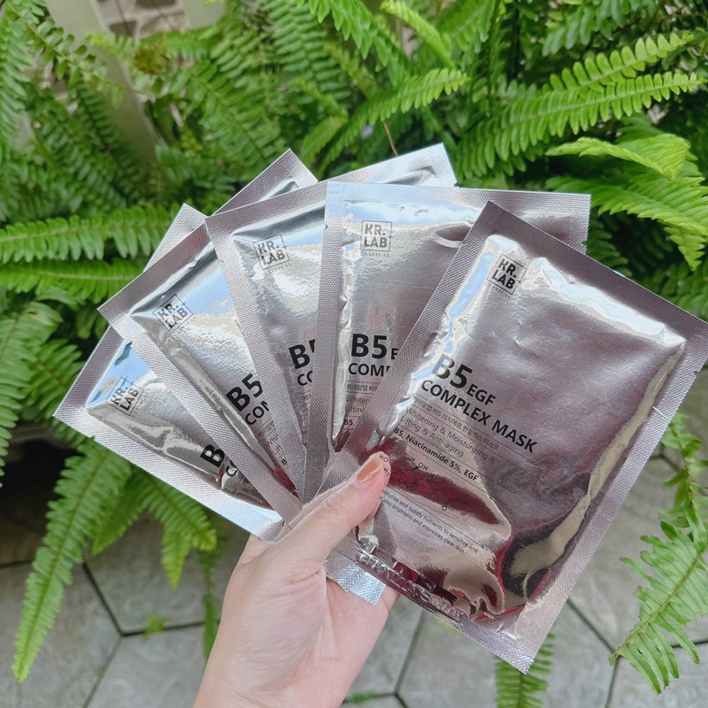 Mặt nạ B5 KR Lab - Tái sinh và dưỡng trắng da