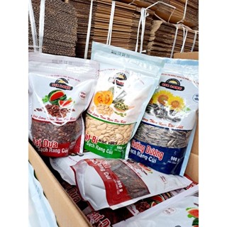 1KG Hạt dưa/ Hạt bí/ Hướng dương rang cũi Gia Long