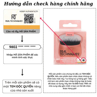 Cọ Đánh Nền Lỏng RT Real Techniques Foundation Blender Brush