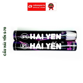 Quả cầu lông Hải Yến S70, Hải Yến S80 chính hãng, ống cầu lông thi đấu chuyên nghiệp giá rẻ
