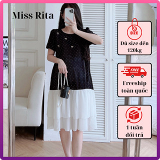  Váy bầu công sở xinh suông đuôi cá dập Đầm bầu dự tiệc đám cưới trắng dành cho mẹ bầu từ 40 -120kg by Miss Rita 