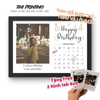Khung ảnh thiết kế theo yêu cầu -làm quà tặng kỷ niệm,sinh nhật - Khung ảnh a5,a4,a3 - in ảnh để bàn, in hình treo tường