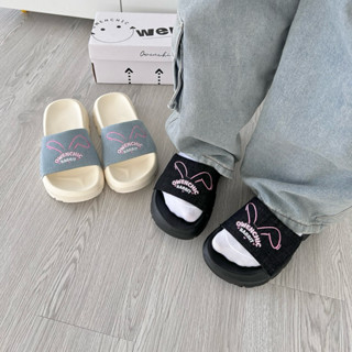 Dép Owenchic Tai thỏ Quai Ngang Thời Trang Nữ Đế Cao Êm Chân/ Kèm Hộp/ Hỗ trợ đổi size OWC14