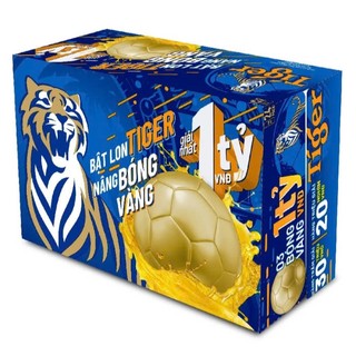 Thùng 24 Lon Bia Tiger 330ml/Lon