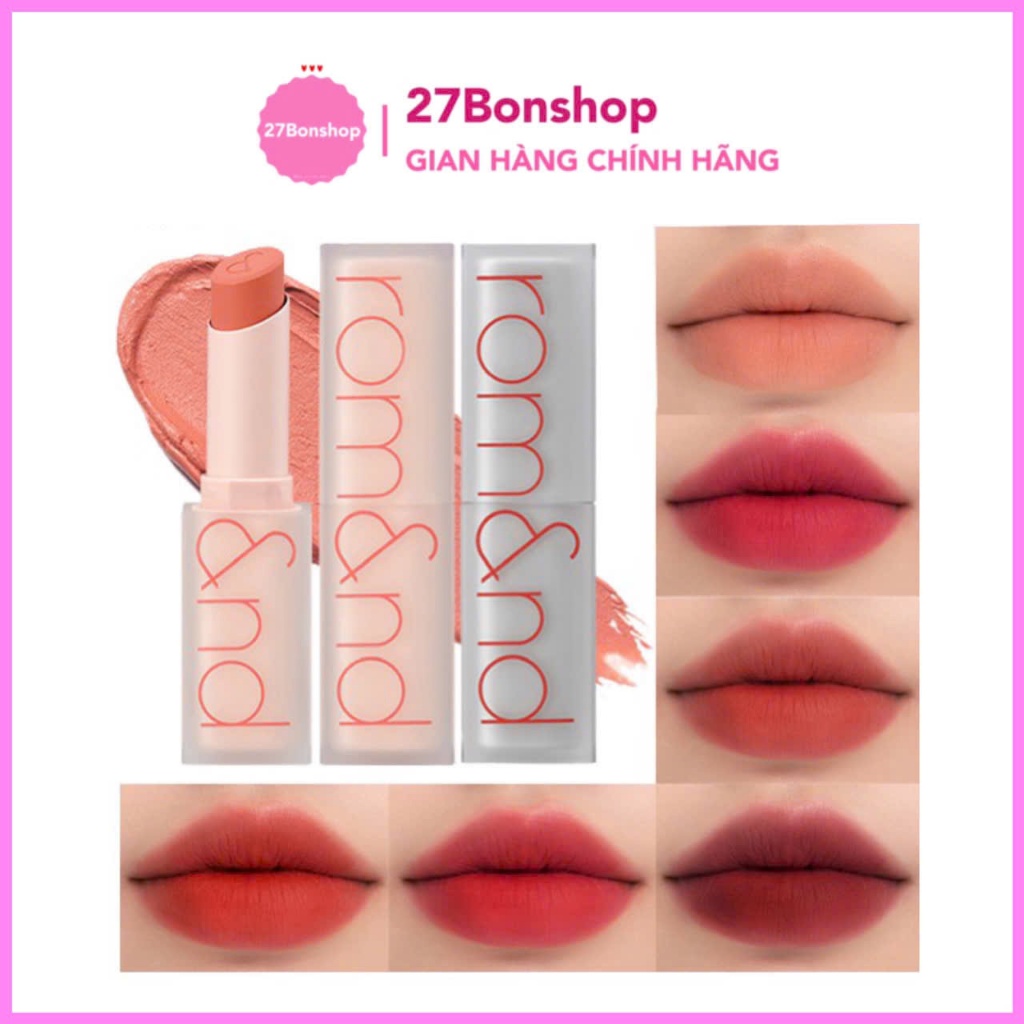 SON THỎI LÌ ROMAND ZERO GRAM MATTE LIPSTICK