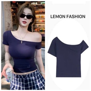 Áo Thun Ngắn Tay Cổ Trễ Nhiều Màu Dành Cho Nữ Mùa Hè Phong Cách Mới MA124