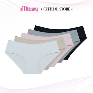 Combo 5 Quần Lót Nữ Su iMerry cạp thấp,basic nhiều màu dễ phối đồ vải su lạnh mềm mại mỏng nhẹ VQ028