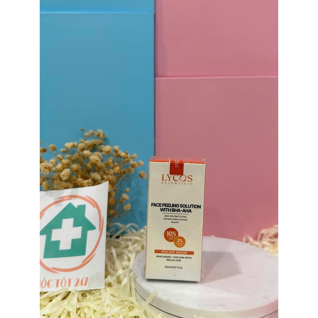 Tinh chất peeling Lycos - 10%AHA – 2%BHA