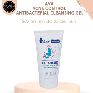 Sữa Rửa Mặt Ava Acne Control - Antibacterial Cleansing Gel 150ml