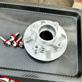 Cùi đĩa nhôm cnc Sirius 110 tep racing lắp đăt như zin