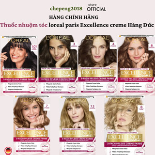 THUỐC NHUỘM TÓC LOREAL PARIS EXCELLENCE CREME ĐỦ MÀU