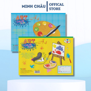 Vở vẽ xé klong a4, 22 tờ đủ, định lượng 100/76; ms: 702n