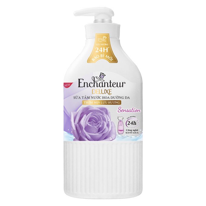 Sữa Tắm Enchanteur Nước Hoa Dưỡng Da 650g