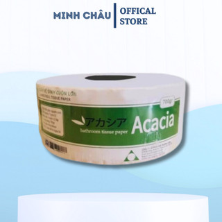 Giấy vệ sinh công nghiệp acacia 700g - bán lẻ 1 cuộn