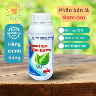 Phân bón lá đạm cao Azosol 2.0 36 Extra 500ml