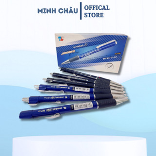 1 chiếc Bút bi Thiên Long TL036 ngòi 0.7mm có ruột BPR-08 thay thế