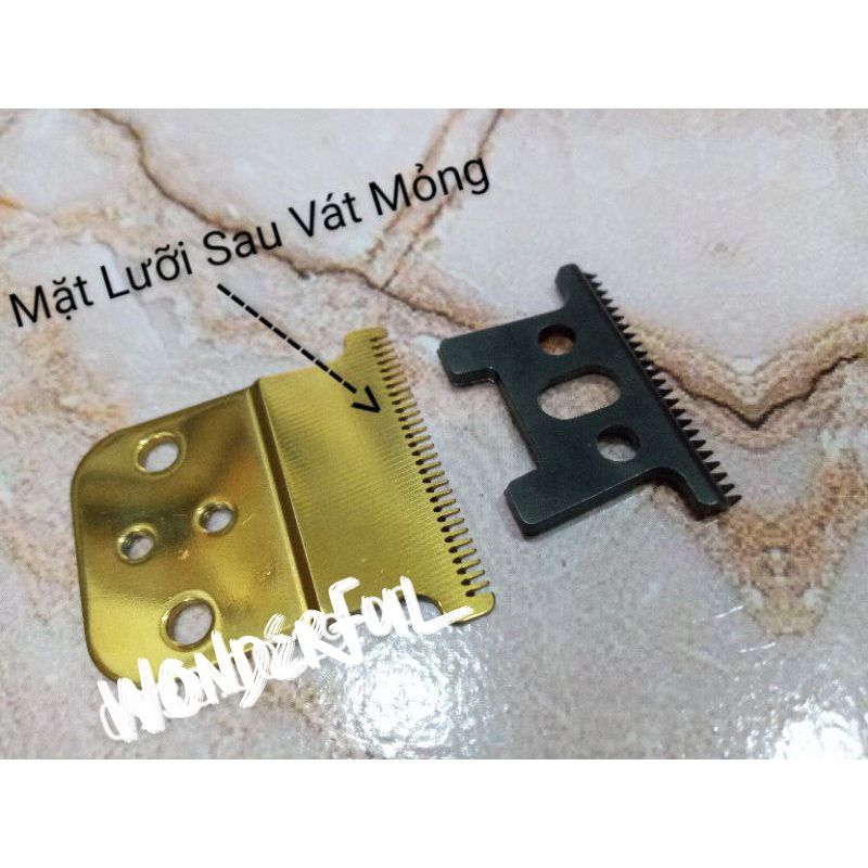 Lưỡi Sứ Carbon Andis Slimline Pro Li. Bộ Lưỡi Thép Và Sứ Carbon Cho Tông Chấn Viền Andis. (Ảnh thật)