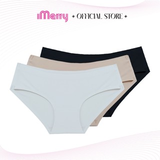 Combo 3 Quần Lót Nữ Su iMerry cạp thấp,basic nhiều màu dễ phối đồ vải su lạnh mềm mại mỏng nhẹ VQ028