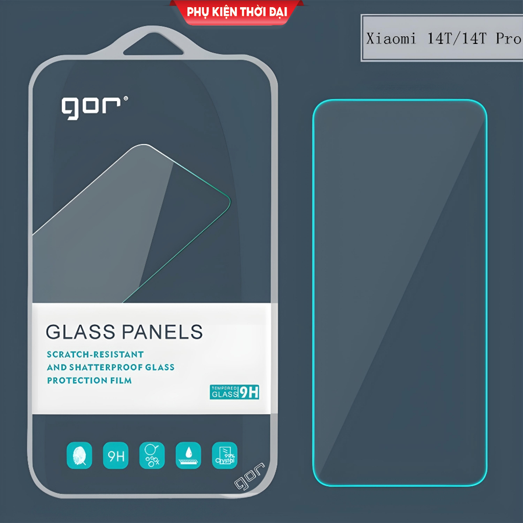 Cường lực Gor Xiaomi 14T / 14T Pro / 15T / 15T Pro / 17 Pro Max trong suốt trợn mượt chất kính đẹp