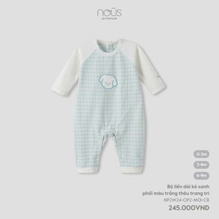 Nous - Body Nous dài tay liền thân cho bé trai, bé gái