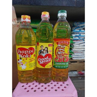 Dầu ăn Cái Lân 1L - Happi Koki 1L - Good Meall 1L