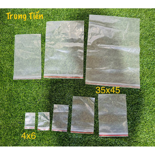 TÚI ZIP CHỈ ĐỎ ĐỦ SIZE/ DÙNG ĐỰNG THUỐC VÀ THỰC PHẨM BÁN 1KG