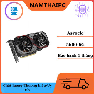  Card màn hình VGA ASRock Radeon RX 5600 6GB GDDR6 PGD2 BẢO HÀNH 1 THÁNG 
