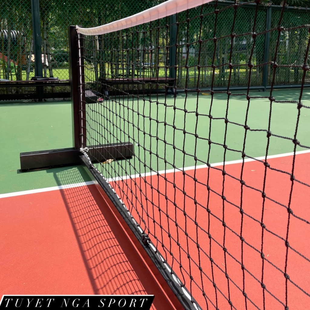 Lưới pickleball có cáp may 4 mặt (6.7mx0.91m) [TUYET NGA SPORT] tiêu chuẩn thi đấu luyện tập chuyên nghiệp