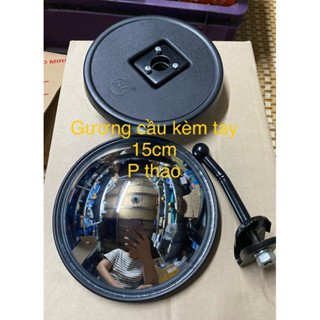 gương cầu xóa điểm mù xe tải tải kia, huyndai, Isuzu kèm tay 3 ốc
