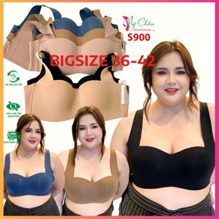 Áo ngực bigsize có gọng cúp ngang Sister hood Thái lan S900 CÚP C bản to không viền cho àng ngực to mặc áo dài đầm body