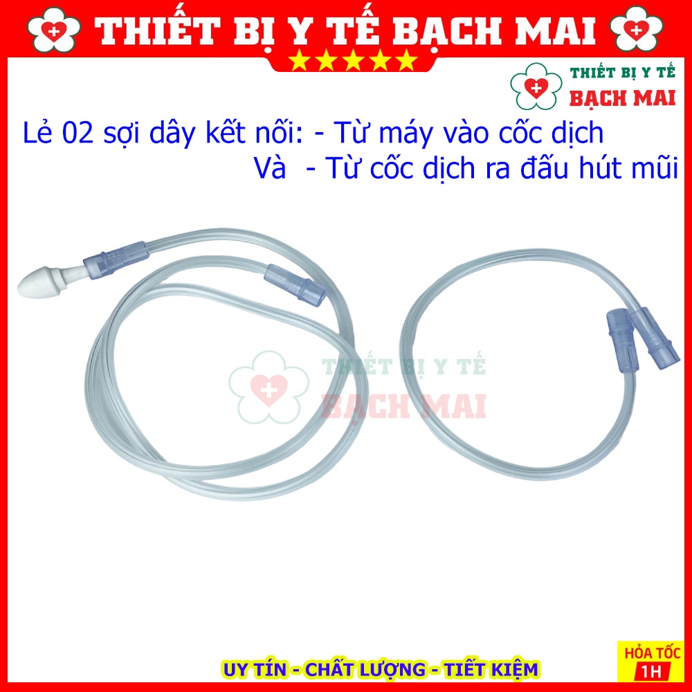Bộ Dây Hút Dịch Cho Máy Xông Hút 2 Trong 1 Các Loại
