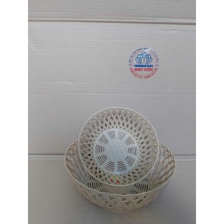 Rổ tròn giả mây đan Việt Nhật