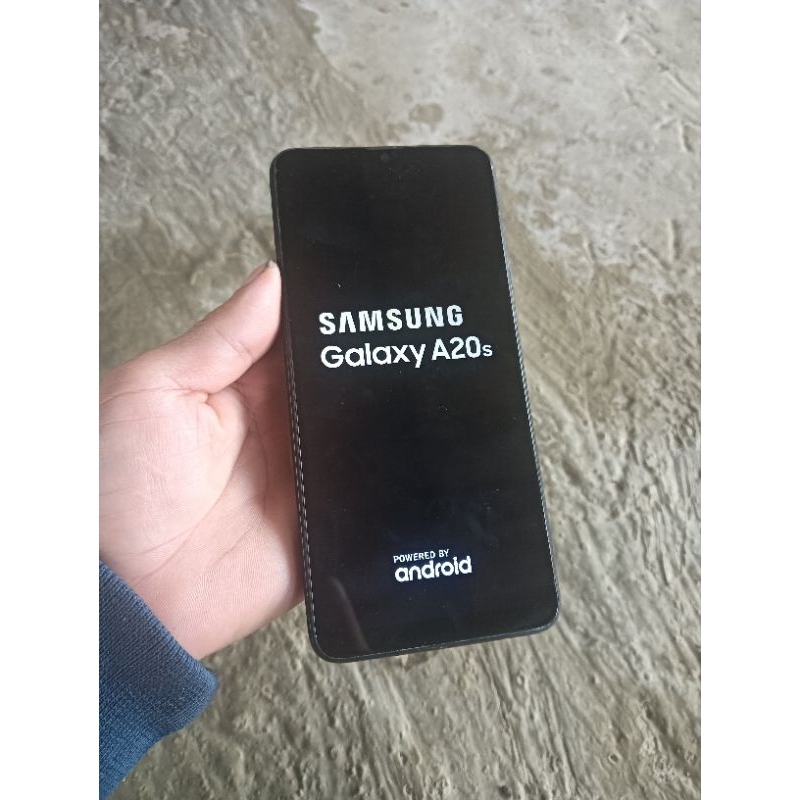 Xác điện thoại samsung galaxy A20s.
