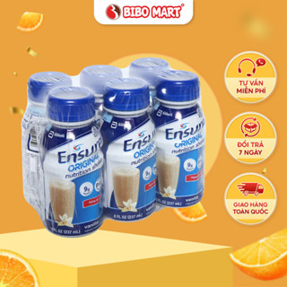  Sữa Nước Ensure Abbott Vani Lốc 6 Chai Cho Người Lớn Cải Thiện Tình Trạng Dinh Dưỡng 237ml-Bibo Mart 