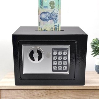 Két sắt mini cho bé, an toàn bảo mật khóa điện tử chống trộm