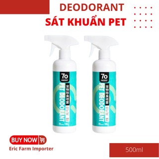 Xịt khử mùi hôi dành cho chó mèo PET DEODORANT  🐶 FREE SHIP 🐶 khử mùi 24h khử trùng 99% - 500ml