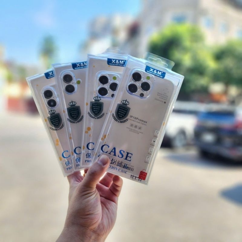 Ốp X&M trong cứng cho iphone 16/16 Plus /16 Pro /16 Pro Max chính hãng.