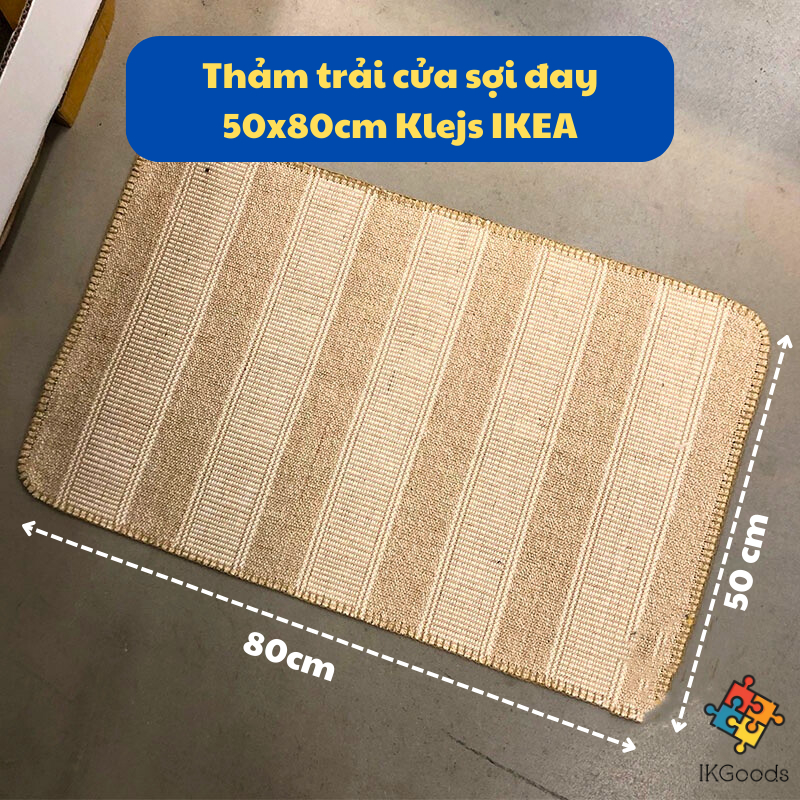 Thảm trải cửa sợi đay Klejs IKEA