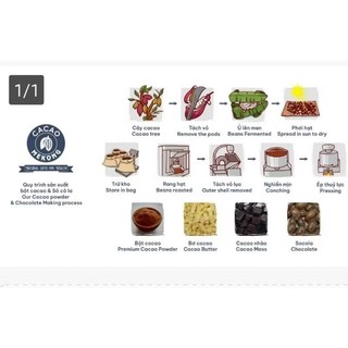 Bột Cacao Mekong Trà Vinh Túi 100gr
