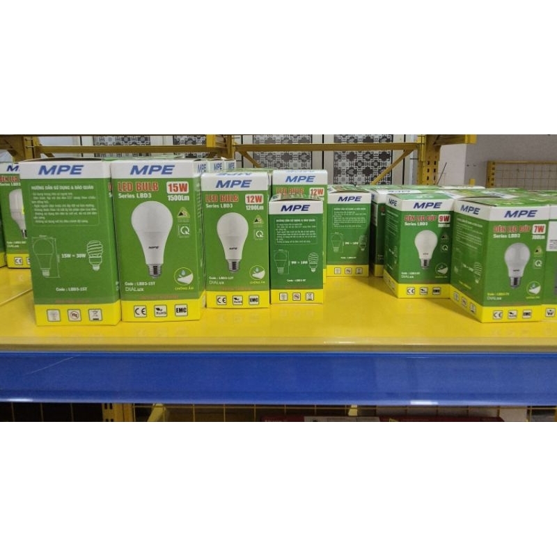 Bóng đèn 3-20W led bulb MPE