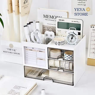  Tủ Đựng Đồ Đa Năng Để Bàn Cao Cấp Có Ngăn Kéo Xếp Chồng Tiện Lợi - Hộp Đựng Đồ Mỹ Phẩm Mini Decor Bàn Học Bàn Làm Việc 
