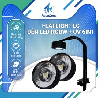  Đèn LED FLATLIGHT LC hồ cá công nghệ chip đèn RGBW + UV 6in1  30w - 50w - 70w  