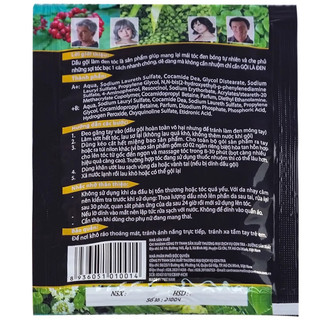 [Bán lẻ từng gói] Dầu gội nhuộm tóc Gội Là Đen Matrix - 25ml/gói