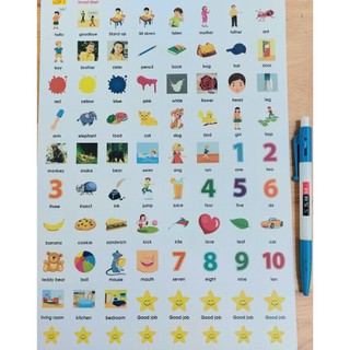 Bộ Sticker tiếng anh lớp 1- Smart Start 1