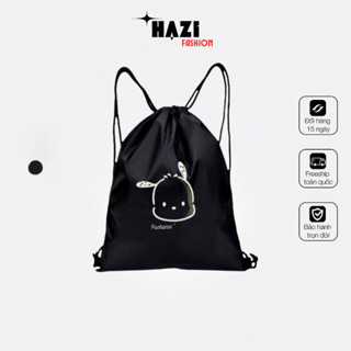 Balo túi rút vải dù chống thấm nước nam nữ mang đi du lịch đá bóng đa năng tiện lợi, túi rút vải dù đi chơi đi thể thao