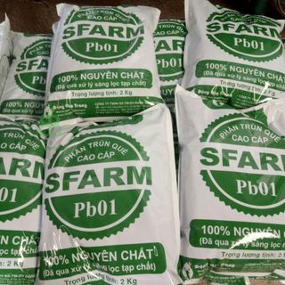 Phân Trùn Quế Nguyên Chất Sfarm, Phân Trùn Hữu Cơ Tự Nhiên, Đã Qua Xử Lý, Tốt Cho Mọi Loại Cây Trồng Vuonbabylon - 2Kg