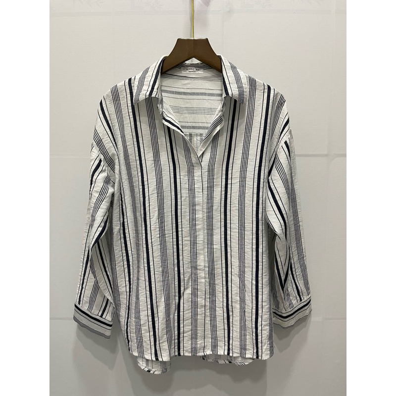 Áo sơ mi tay lở Korea Avec El mới tinh